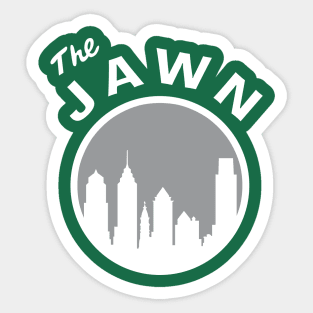 The Jawn - Green Sticker